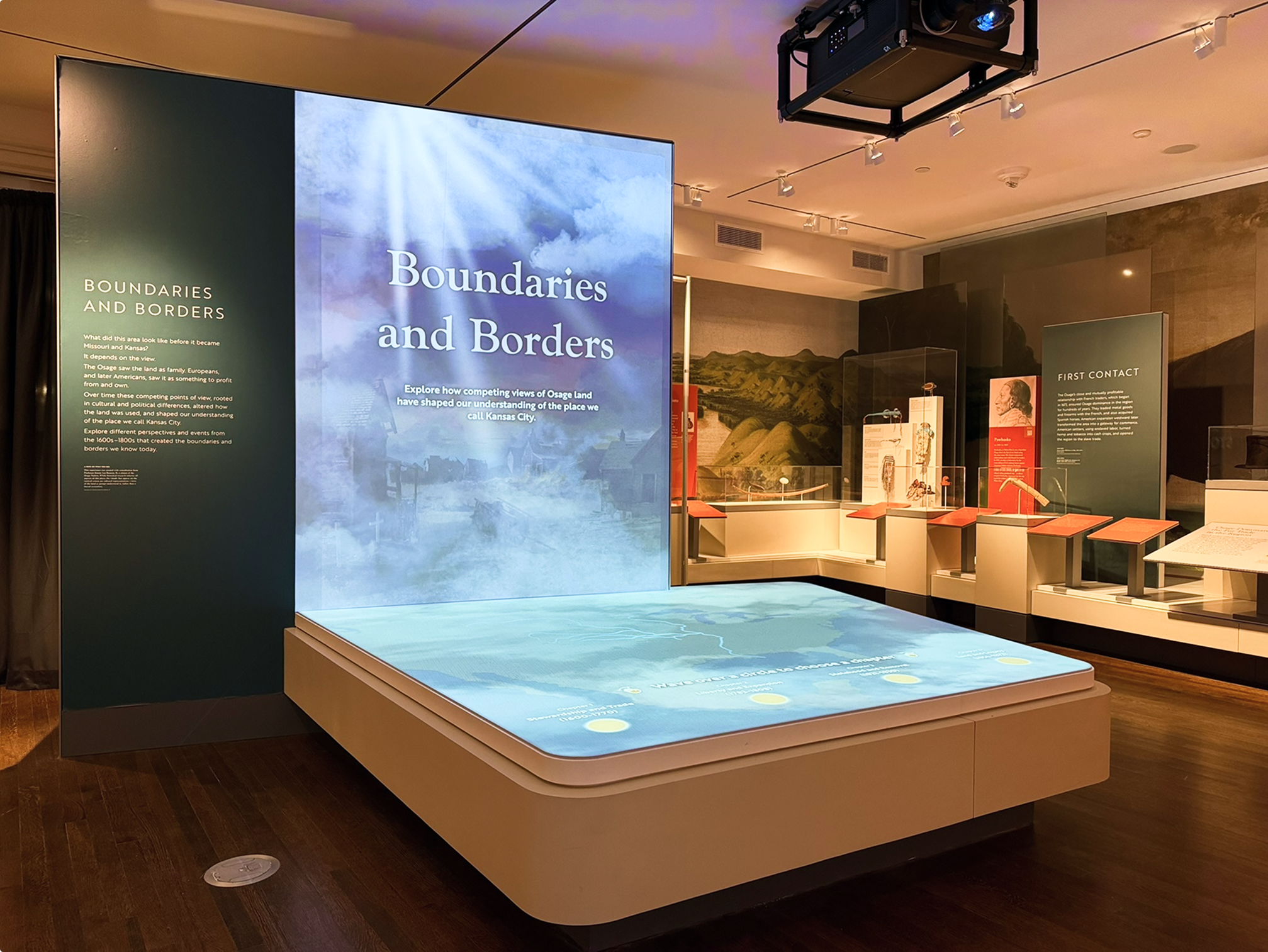 Boundaries & Borders — final installation
