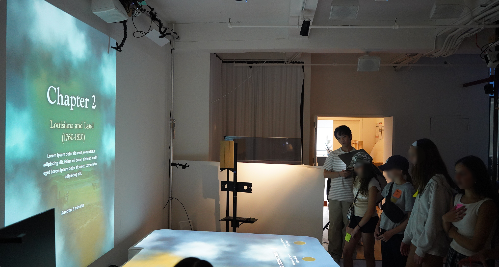 Usability testing at G&A NYC Lab with high schoolers