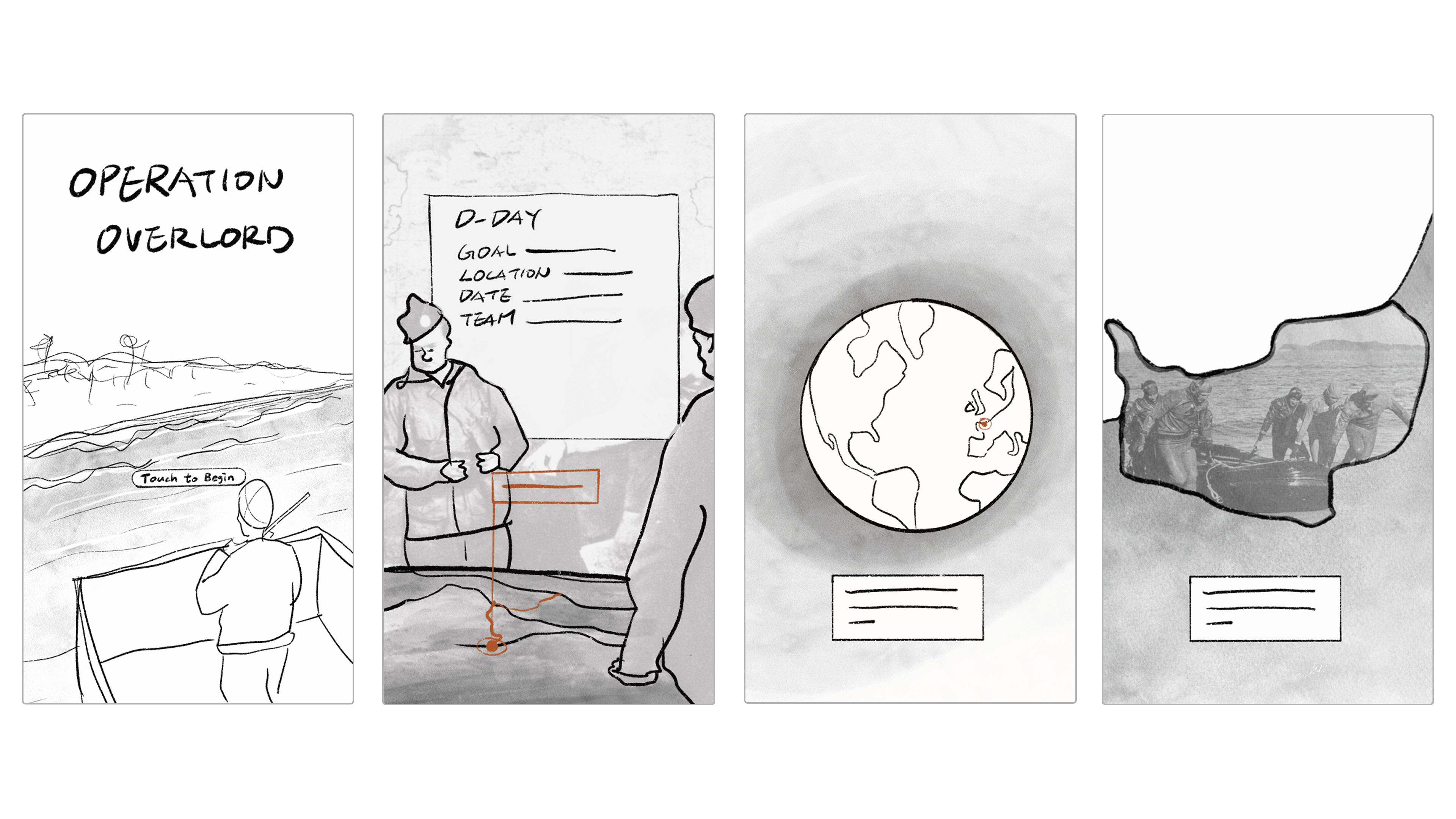 Featured Missions — UX sketches